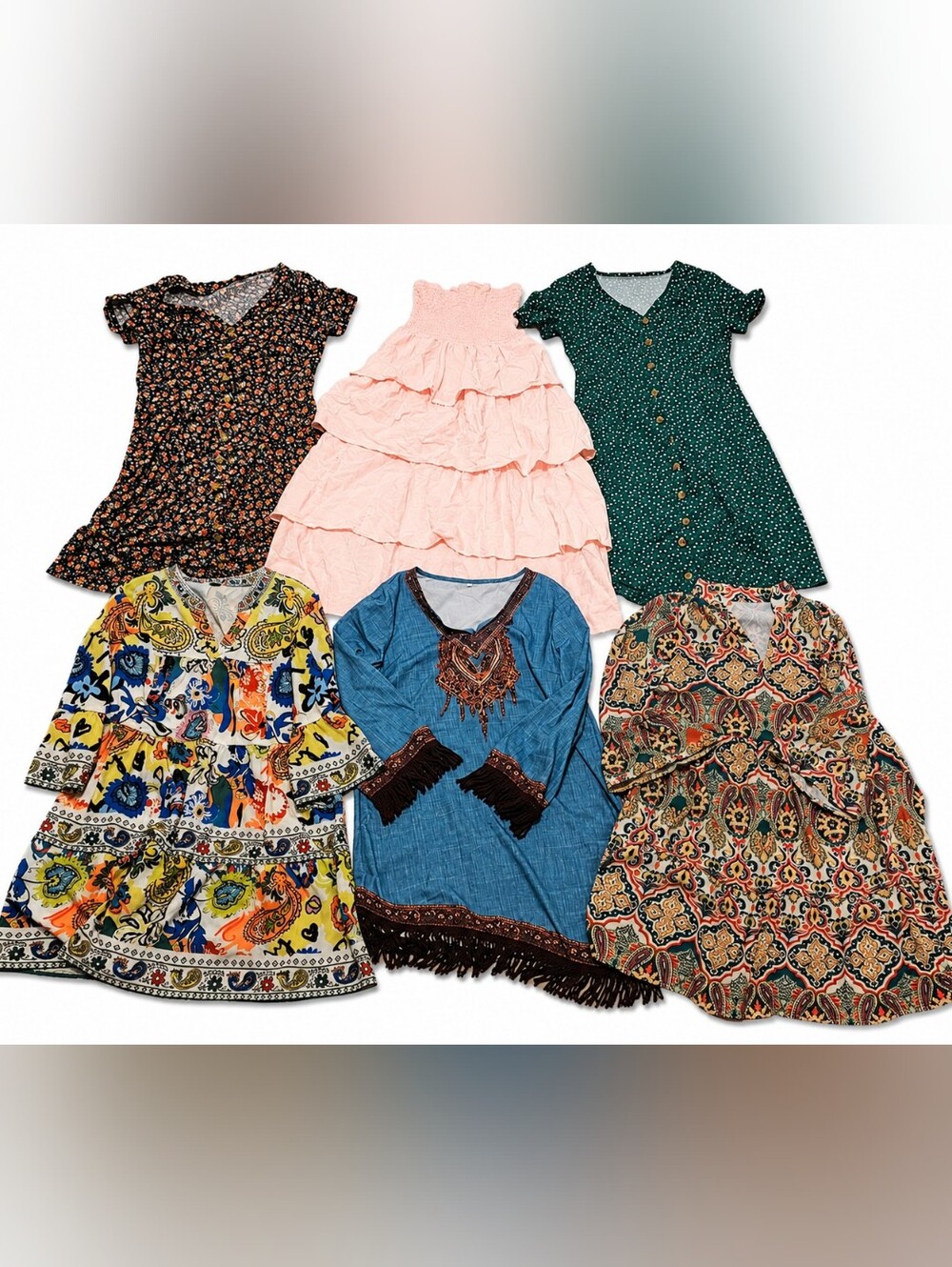 Shein BUNDLE 6 Dresses Size L